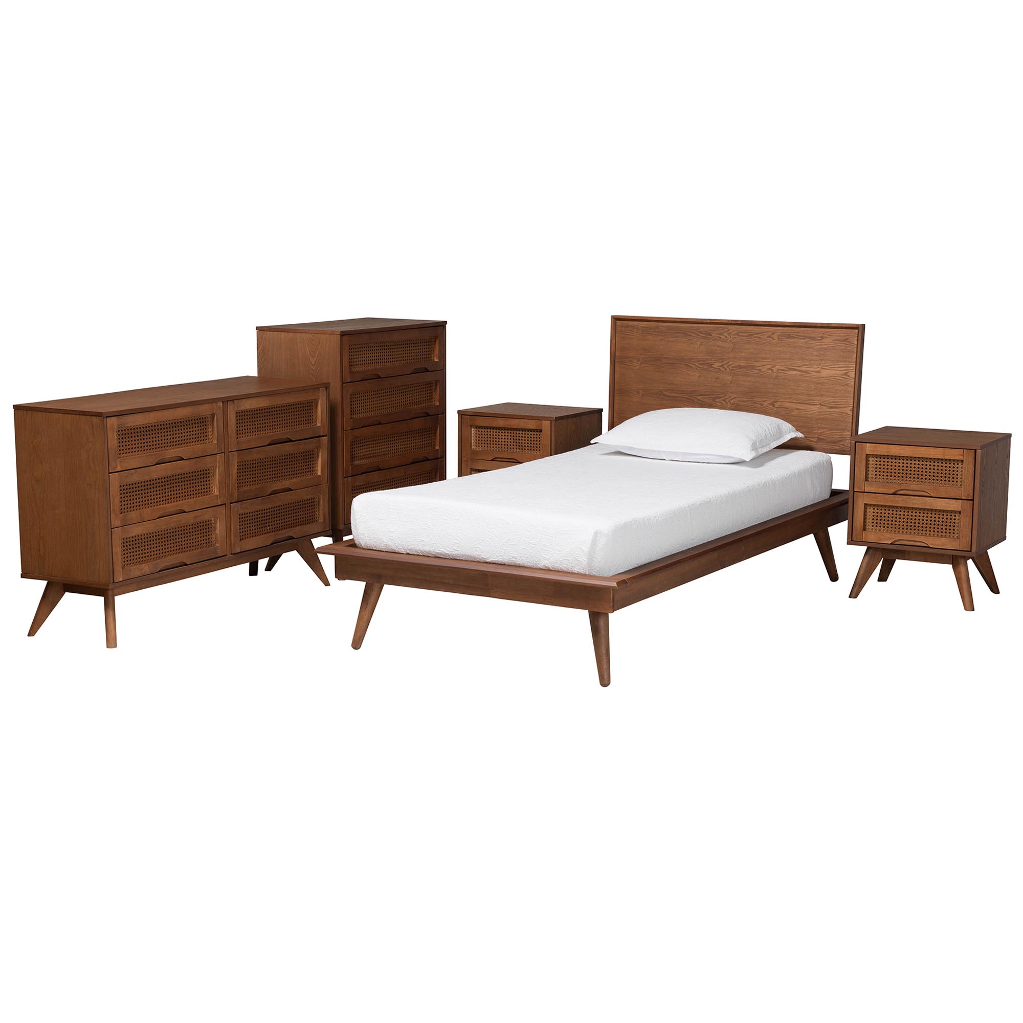 Bed | Bedroom Furniture | Affordable Modern Design | Baxton Studio